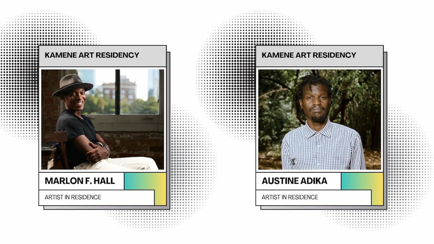 Kamene Cultural & Research Center is welcoming Marlon Hall and Austine Adika as New Artists in Residence